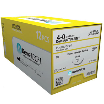 Demetech Plain Catgut Sutures Nigeria