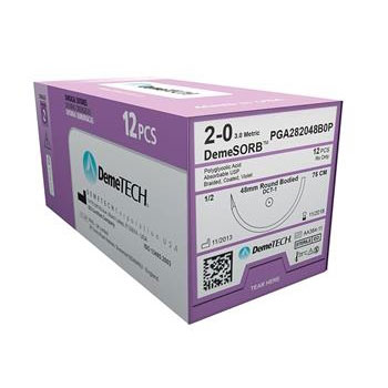 Demetech PolyglycolicAcid Sutures Nigeria